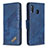 Leather Case Stands Flip Cover Holder B03F for Samsung Galaxy M10S