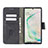 Leather Case Stands Flip Cover Holder B03F for Samsung Galaxy Note 10 Plus 5G