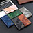 Leather Case Stands Flip Cover Holder B03F for Samsung Galaxy S20 Plus 5G