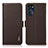 Leather Case Stands Flip Cover Holder B03H for Motorola Moto G 5G (2022)