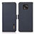 Leather Case Stands Flip Cover Holder B03H for Motorola Moto G Power (2021) Blue