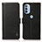 Leather Case Stands Flip Cover Holder B03H for Motorola Moto G41