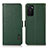 Leather Case Stands Flip Cover Holder B03H for Oppo A55S 5G