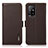 Leather Case Stands Flip Cover Holder B03H for Oppo A94 4G