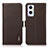 Leather Case Stands Flip Cover Holder B03H for Oppo F21 Pro 5G