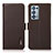 Leather Case Stands Flip Cover Holder B03H for Oppo Reno6 Pro 5G