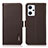 Leather Case Stands Flip Cover Holder B03H for Oppo Reno7 A