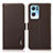 Leather Case Stands Flip Cover Holder B03H for Oppo Reno7 Pro 5G