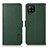 Leather Case Stands Flip Cover Holder B03H for Samsung Galaxy A42 5G Green
