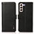 Leather Case Stands Flip Cover Holder B03H for Samsung Galaxy S22 Plus 5G