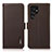 Leather Case Stands Flip Cover Holder B03H for Samsung Galaxy S22 Ultra 5G
