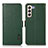 Leather Case Stands Flip Cover Holder B03H for Samsung Galaxy S25 5G