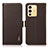 Leather Case Stands Flip Cover Holder B03H for Vivo V23 5G