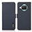 Leather Case Stands Flip Cover Holder B03H for Xiaomi Mi 10i 5G Blue