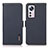 Leather Case Stands Flip Cover Holder B03H for Xiaomi Mi 12 Pro 5G Blue