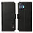 Leather Case Stands Flip Cover Holder B03H for Xiaomi Poco F4 GT 5G Black
