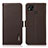 Leather Case Stands Flip Cover Holder B03H for Xiaomi Redmi 9 India