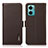 Leather Case Stands Flip Cover Holder B03H for Xiaomi Redmi Note 11E 5G