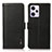 Leather Case Stands Flip Cover Holder B03H for Xiaomi Redmi Note 12 Pro 5G