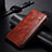 Leather Case Stands Flip Cover Holder B03S for Samsung Galaxy S21 Ultra 5G