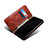 Leather Case Stands Flip Cover Holder B03S for Samsung Galaxy S23 Ultra 5G