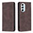 Leather Case Stands Flip Cover Holder B04F for Motorola Moto Edge X30 5G