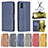 Leather Case Stands Flip Cover Holder B04F for Samsung Galaxy A04E