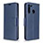 Leather Case Stands Flip Cover Holder B04F for Samsung Galaxy A21