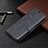 Leather Case Stands Flip Cover Holder B04F for Samsung Galaxy A52 5G