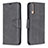 Leather Case Stands Flip Cover Holder B04F for Samsung Galaxy A70