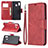 Leather Case Stands Flip Cover Holder B04F for Samsung Galaxy M10S