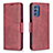 Leather Case Stands Flip Cover Holder B04F for Samsung Galaxy M52 5G