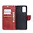 Leather Case Stands Flip Cover Holder B04F for Samsung Galaxy S20