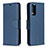 Leather Case Stands Flip Cover Holder B04F for Samsung Galaxy S20 Lite 5G