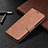 Leather Case Stands Flip Cover Holder B04F for Vivo Y20