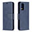 Leather Case Stands Flip Cover Holder B04F for Xiaomi Poco M3