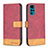 Leather Case Stands Flip Cover Holder B05F for Motorola Moto G22