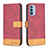 Leather Case Stands Flip Cover Holder B05F for Motorola Moto G31