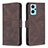 Leather Case Stands Flip Cover Holder B05F for Oppo A96 4G