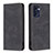 Leather Case Stands Flip Cover Holder B05F for Oppo Reno7 5G