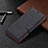 Leather Case Stands Flip Cover Holder B05F for Samsung Galaxy S21 5G