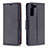 Leather Case Stands Flip Cover Holder B05F for Samsung Galaxy S22 Plus 5G