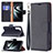 Leather Case Stands Flip Cover Holder B05F for Samsung Galaxy S22 Plus 5G