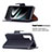 Leather Case Stands Flip Cover Holder B05F for Samsung Galaxy S22 Plus 5G