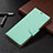Leather Case Stands Flip Cover Holder B05F for Samsung Galaxy S23 Ultra 5G