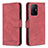 Leather Case Stands Flip Cover Holder B05F for Xiaomi Mi 11T 5G Red