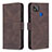 Leather Case Stands Flip Cover Holder B05F for Xiaomi Redmi 9 India