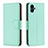 Leather Case Stands Flip Cover Holder B06F for Samsung Galaxy A04 4G Green