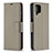 Leather Case Stands Flip Cover Holder B06F for Samsung Galaxy A12