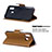 Leather Case Stands Flip Cover Holder B06F for Samsung Galaxy A20